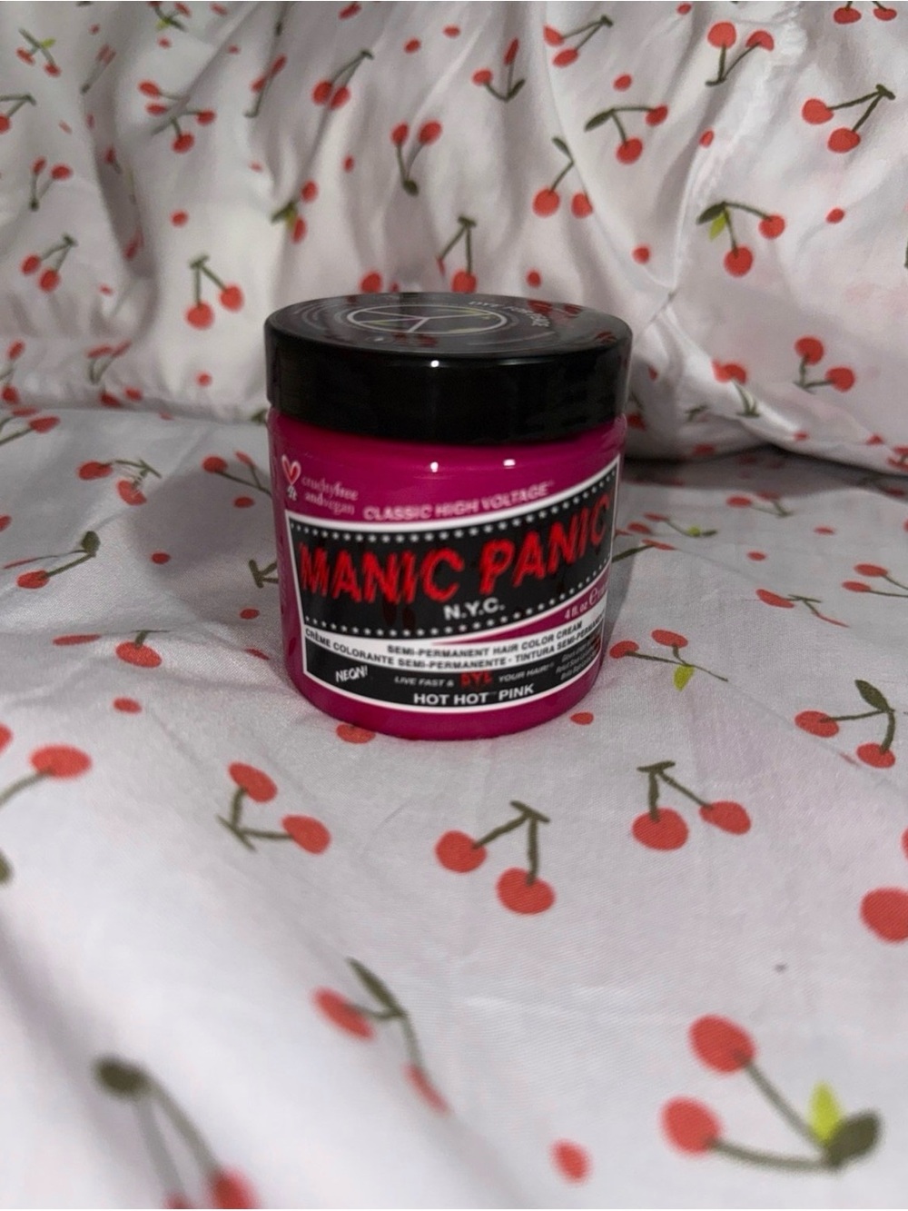 Manic Panic Hot Hot Pink Semi-Permanent Hair Color